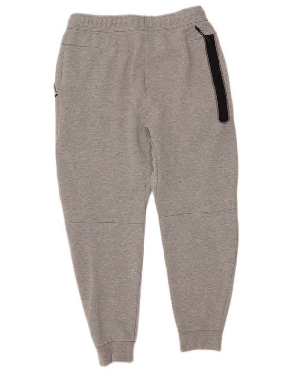 Pantaloni da tuta da uomo Nike Joggers in cotone chiazzato grigio medio