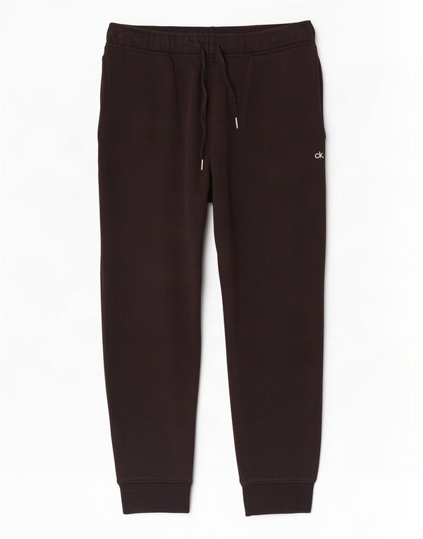 Pantaloni da tuta da golf da uomo Calvin Klein Joggers medio cotone nero