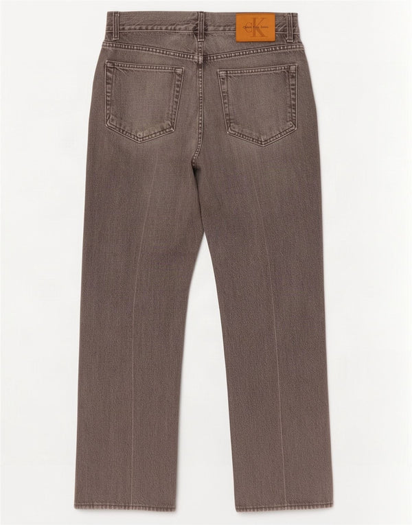 Jeans dritti da uomo Calvin Klein W30 L31 Grigi