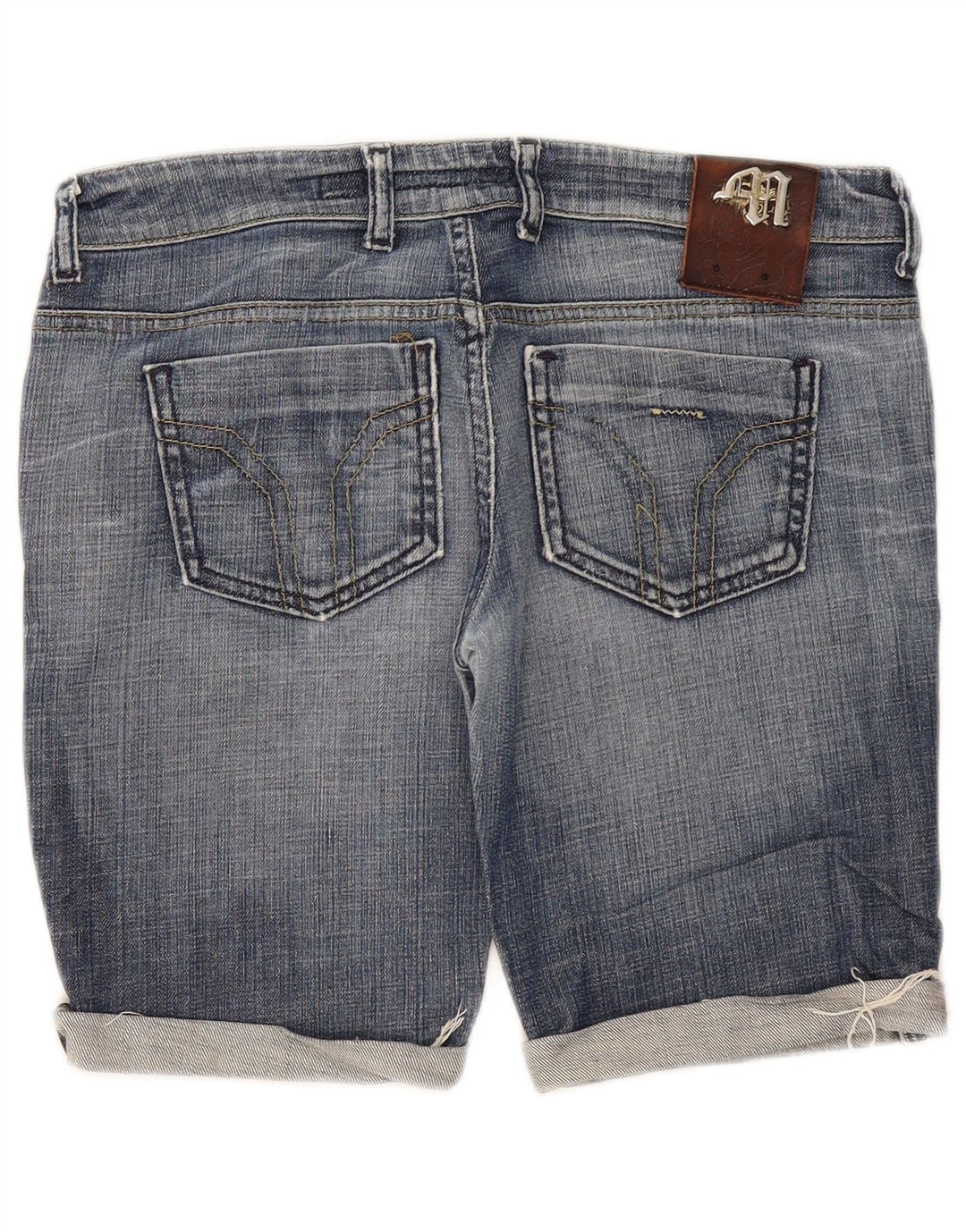Pantaloncini di jeans Marvel da donna Miss Sixty W30 cotone blu medio