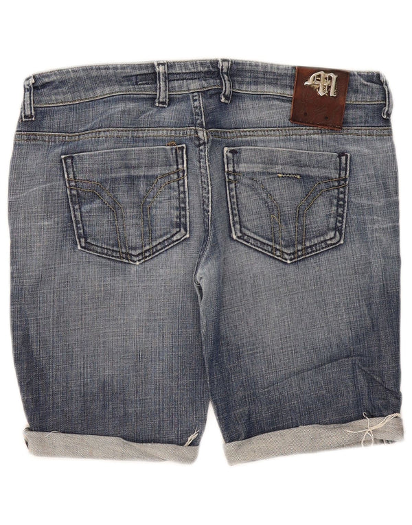 Pantaloncini di jeans Marvel da donna Miss Sixty W30 cotone blu medio