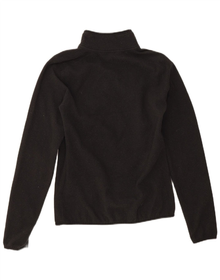 Maglione in pile oversize da donna con collo e zip The North Face UK 10 piccolo nero