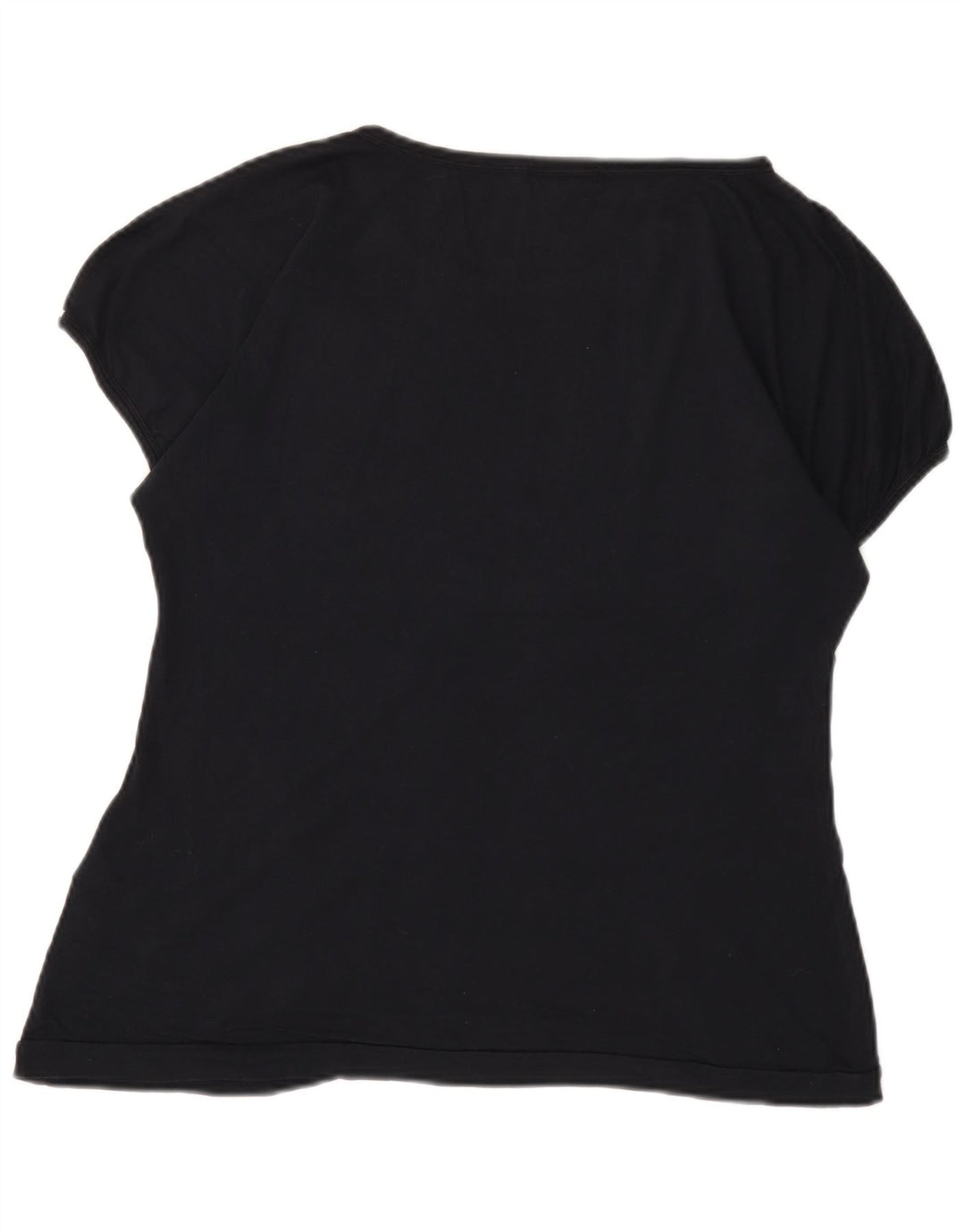 T-shirt da donna North Sails UK 14 grande in cotone nero