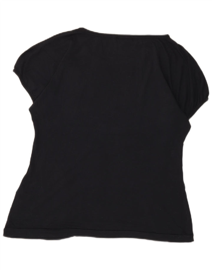 T-shirt da donna North Sails UK 14 grande in cotone nero