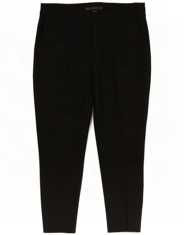 Pantaloni chino dritti da donna Zara XS W24 L22 Nero