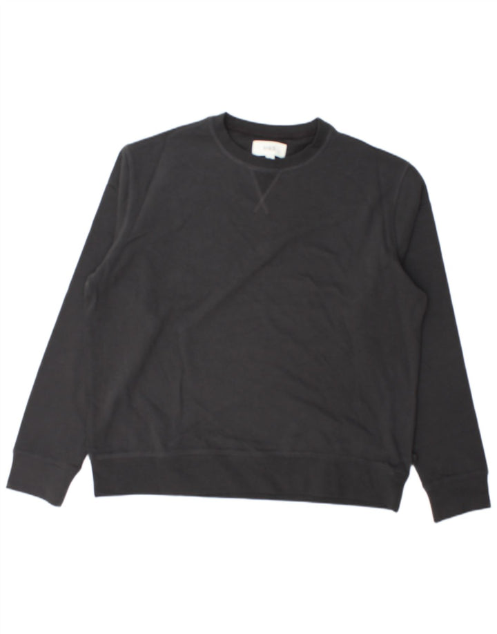 MARKS & SPENCER Felpa da uomo Maglione XL Cotone nero