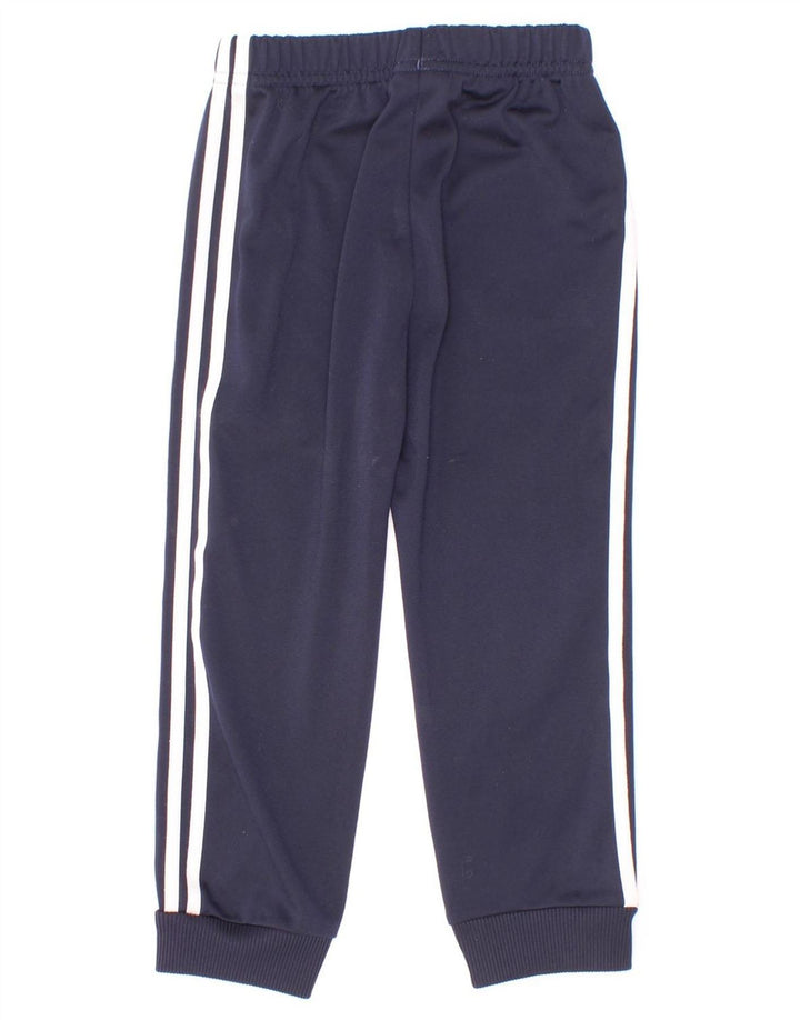 Pantaloni da tuta da ragazzo Adidas Joggers 2-3 anni in poliestere blu navy