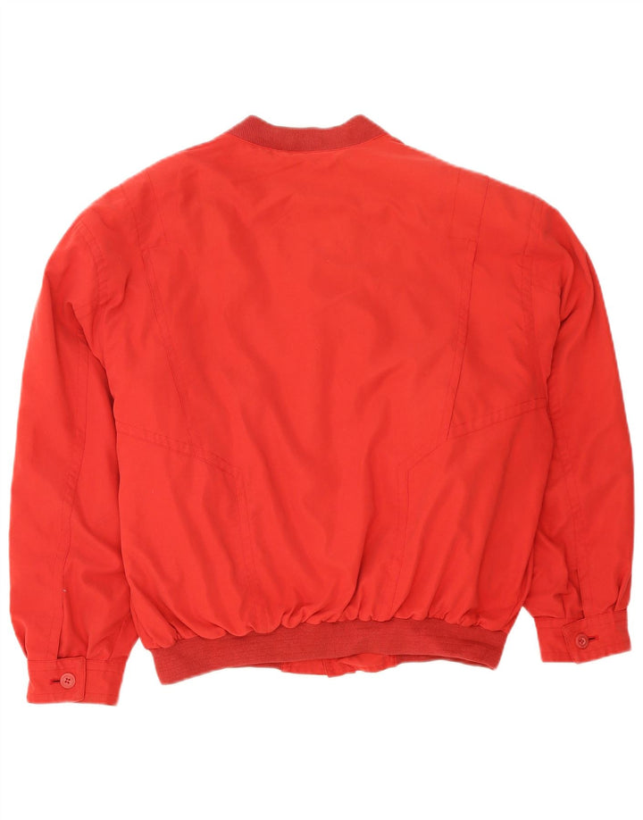 Giubbotto bomber vintage da uomo UK 40 grande rosso