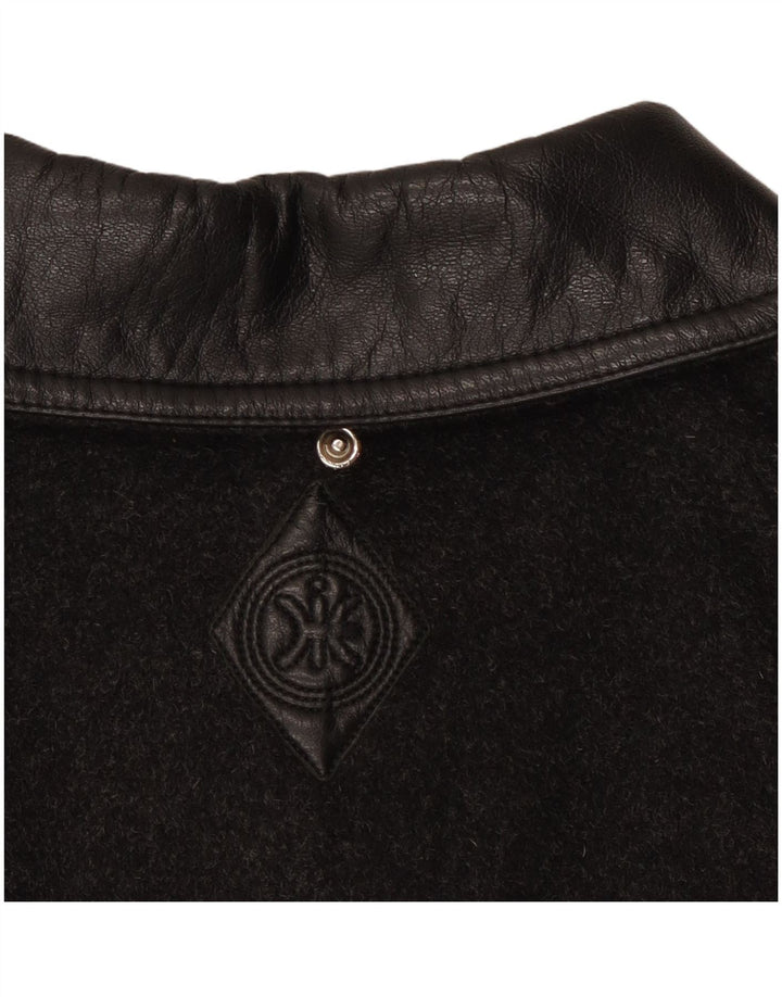 Giacca utility da uomo Iceberg IT 52 XL Lana vergine a righe grigie classica