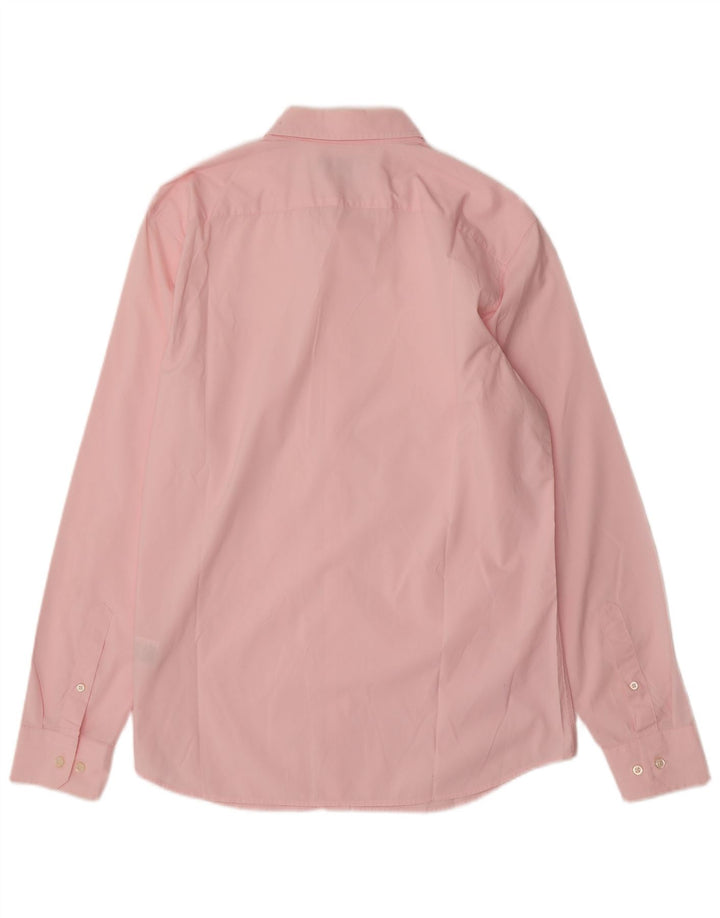 Camicia da uomo Banana Republic grande in cotone rosa
