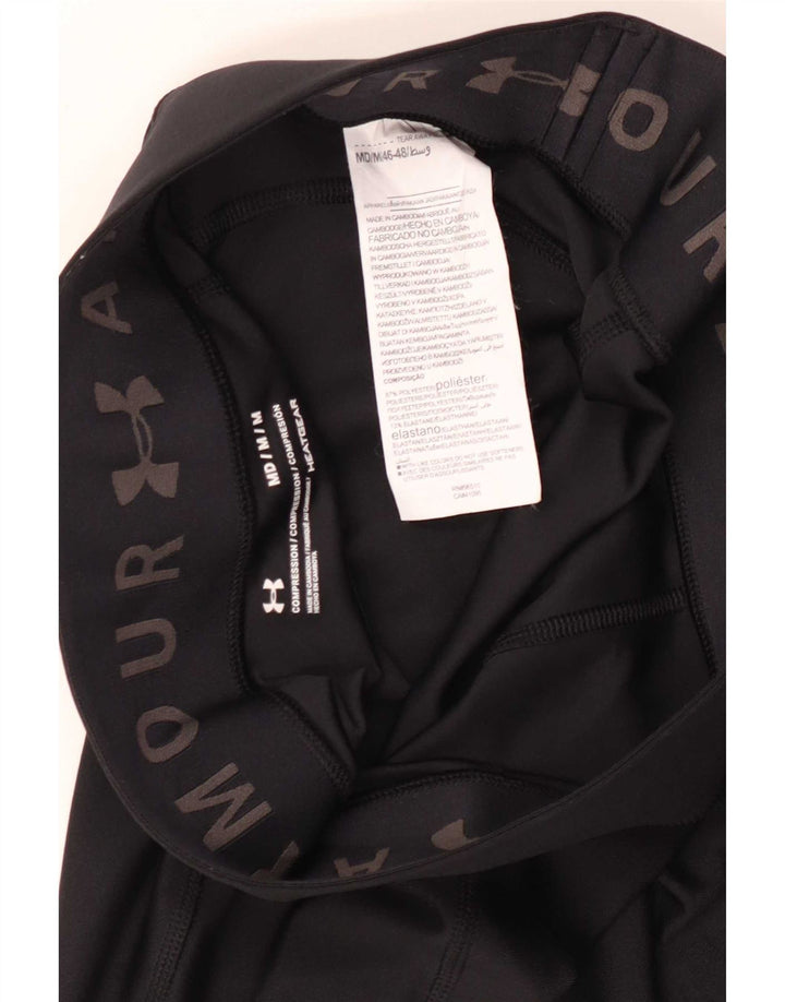 Leggings Under Armour da donna Heat Gear Capri UK 12 poliestere nero medio