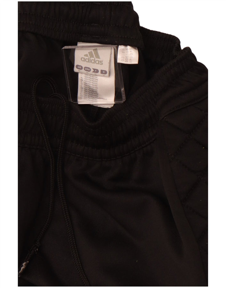 Pantaloni da tuta con grafica ADIDAS da uomo, poliestere nero medio