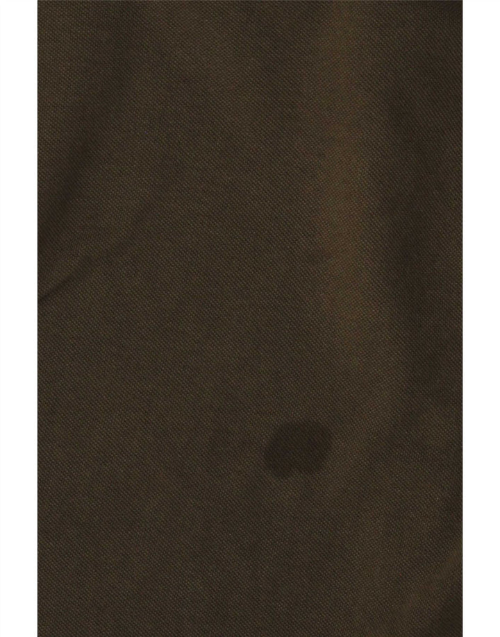 Polo da uomo Fred Perry grande in cotone kaki