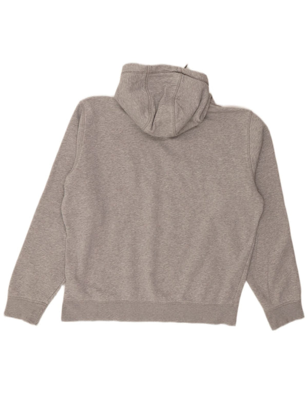 Maglione con cappuccio grafico da uomo Tommy Hilfiger XL in cotone chiazzato grigio