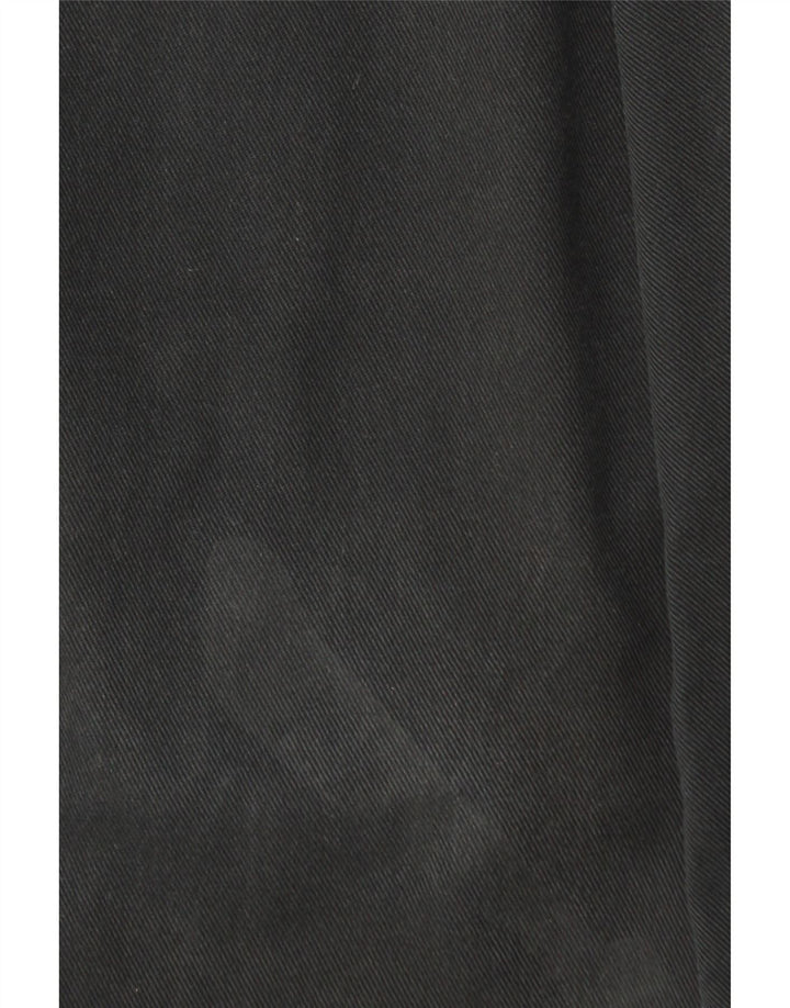 Pantaloni cargo dritti da donna Dickies UK 12 medi W32 L30 cotone nero