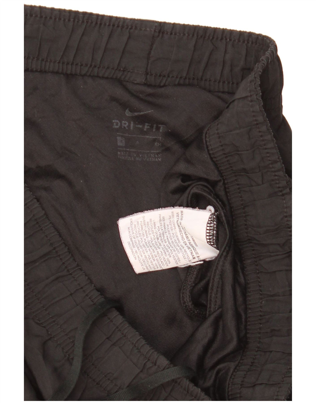 Pantaloncini sportivi Nike da donna Dri Fit UK 10 piccoli poliestere nero