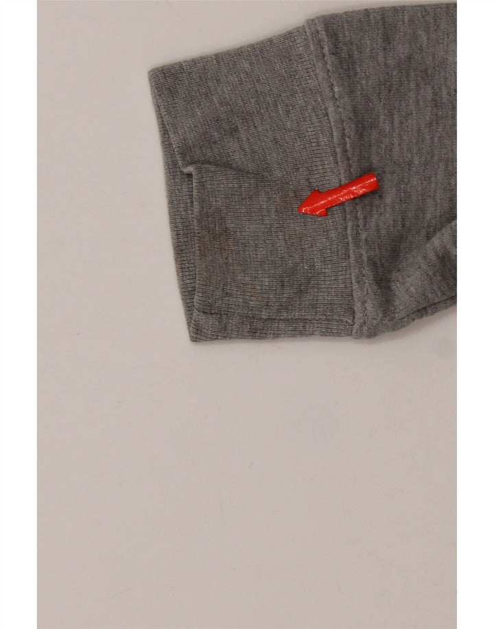 Felpa Zara da uomo, maglione grande, cotone color block multicolore