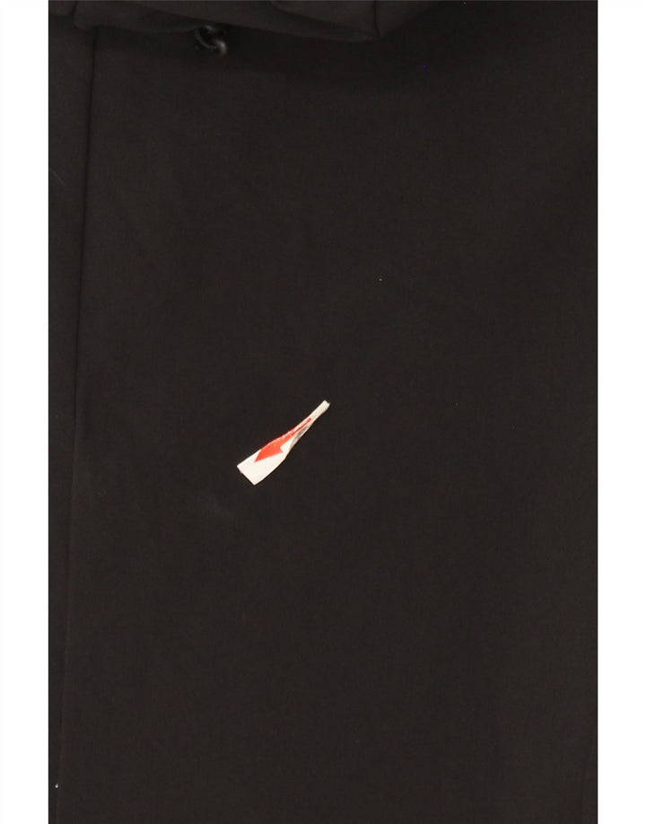Giacca da ginnastica con cappuccio da donna Adidas UK 0/2 2XS poliestere nero