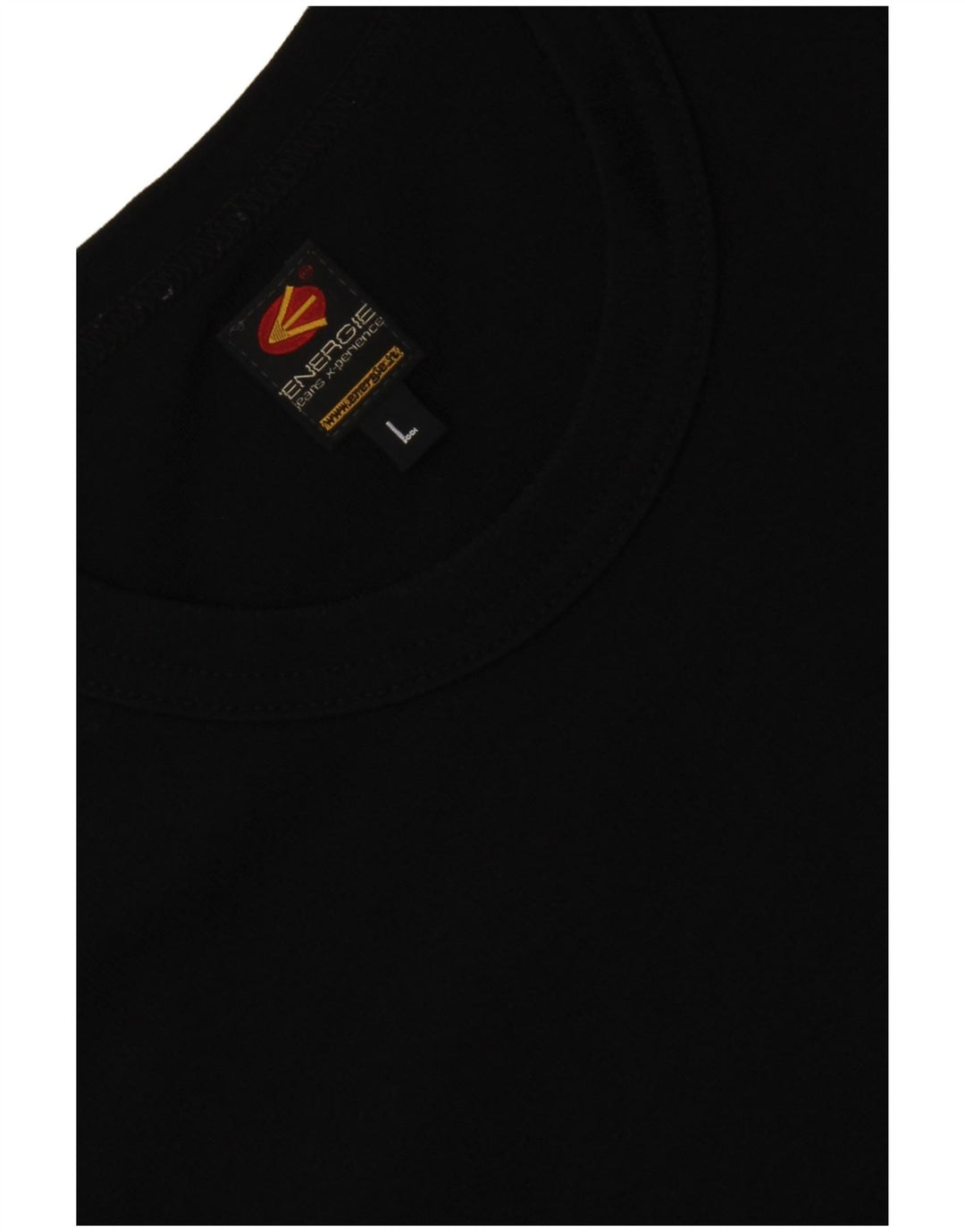 T-shirt da donna Energie Top UK 14 grande nera