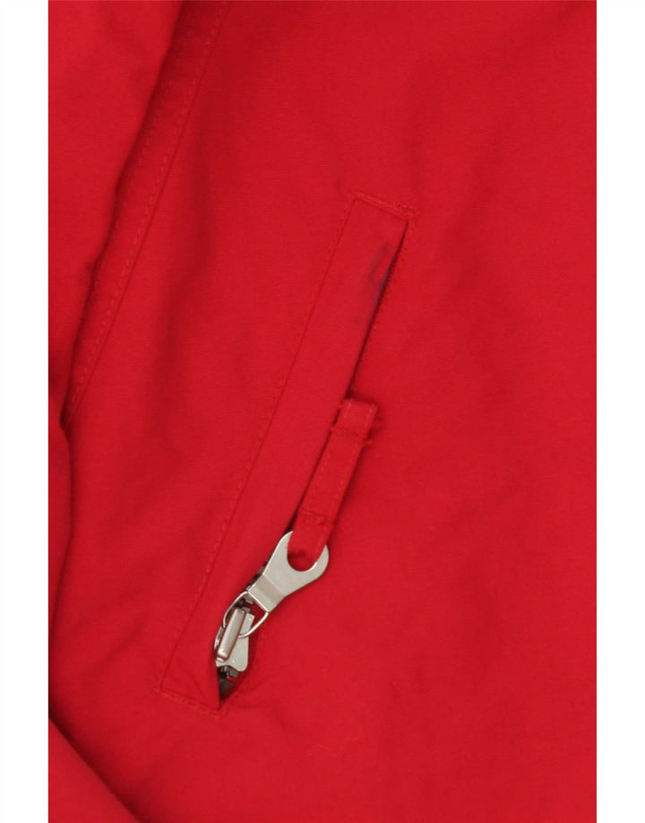 Giacca antipioggia da uomo Murphy & Nye UK 38 poliestere rosso medio