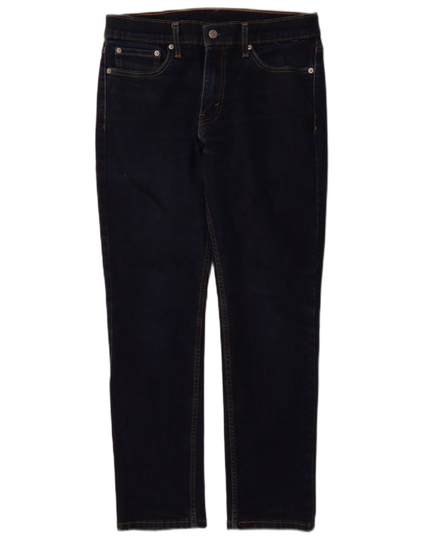 Levi's Uomo 511 Slim Jeans W32 L30 Blu Navy Cotone