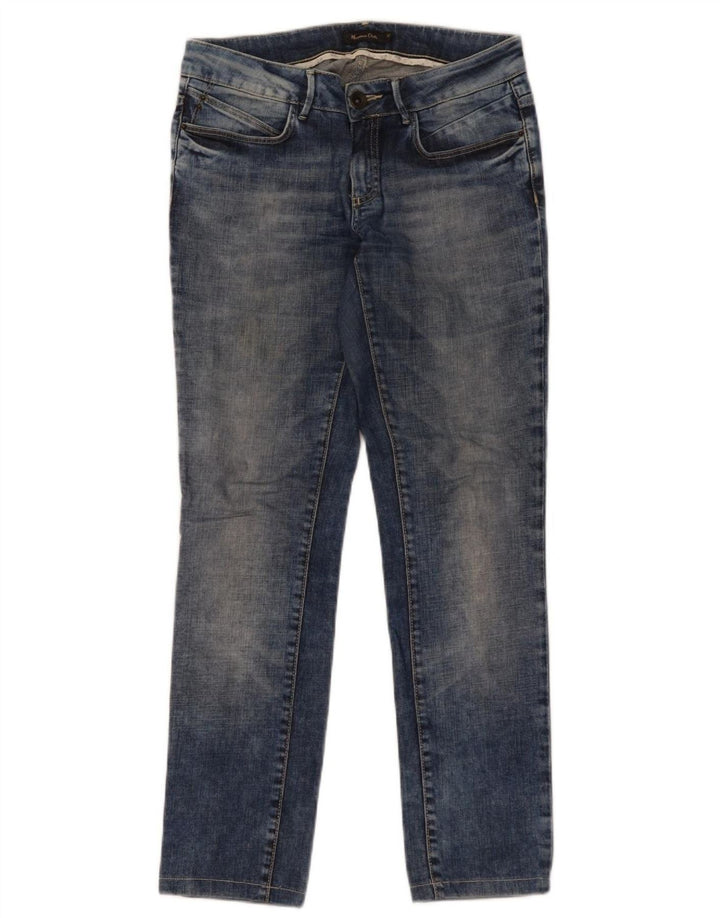 Jeans slim da donna Massimo Dutti W28 L29 cotone blu