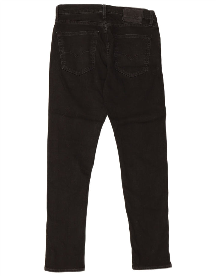 Jeans slim da uomo Levi's W31 L32 cotone nero