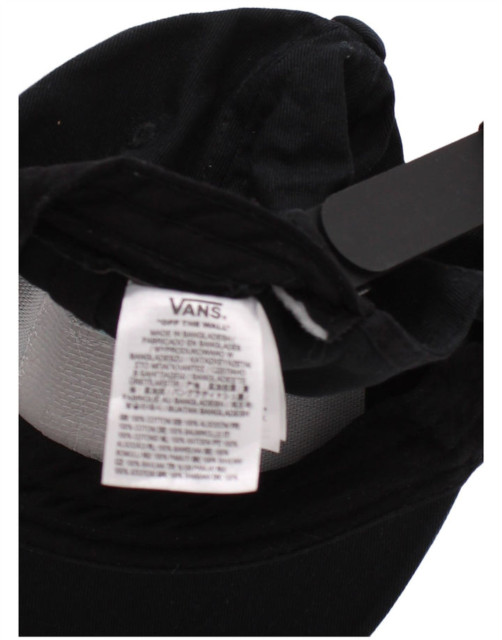 Berretto da baseball con grafica da uomo Vans, taglia unica, in cotone nero