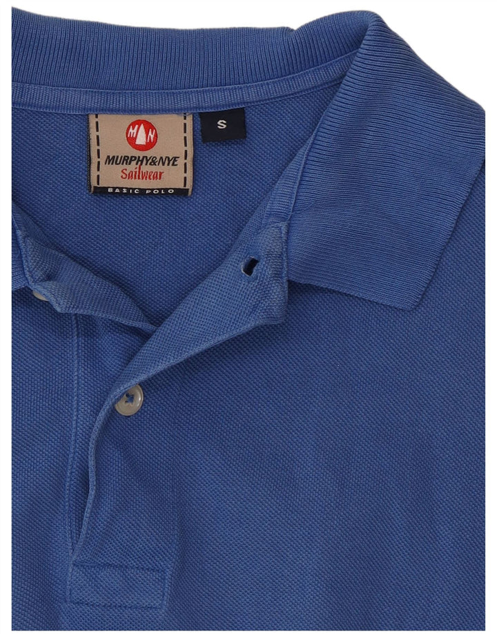 Polo da uomo Murphy & Nye piccola blu
