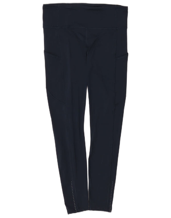 Leggings a vita alta da donna Lululemon US 10 Large Blu Navy
