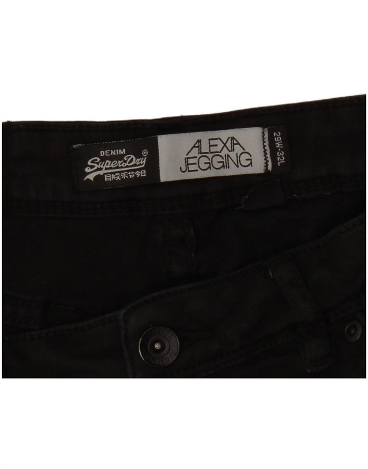 Jeans Jeggings da uomo Alexia SUPERDRY W29 L32 neri