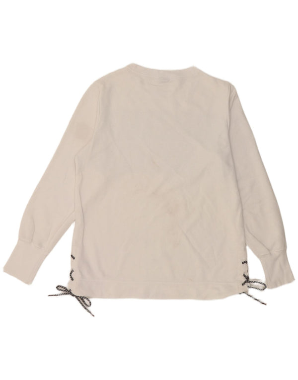 Felpa grafica da uomo Champion Jumper XL in cotone bianco