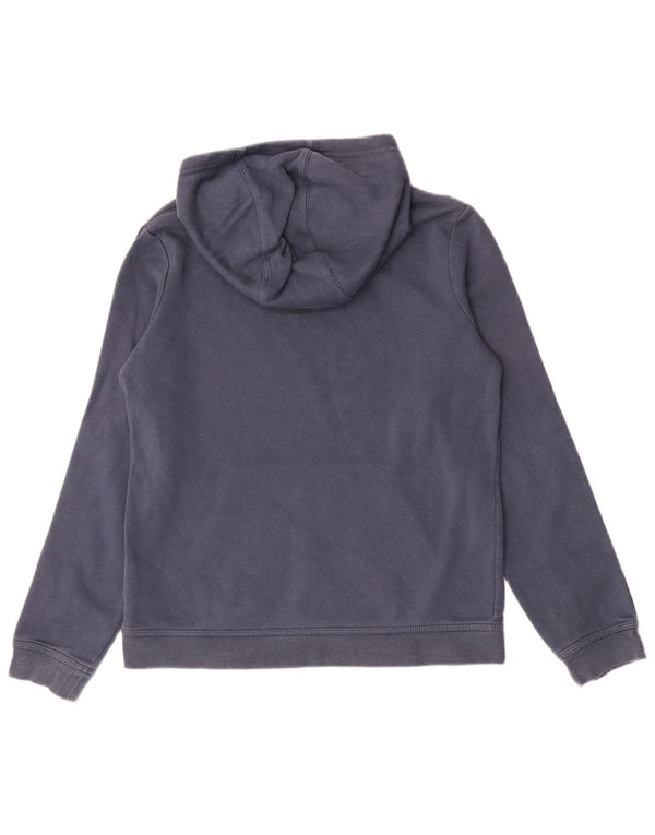 Felpa con cappuccio grafica Nike da bambino 13-14 anni XL in cotone color block blu