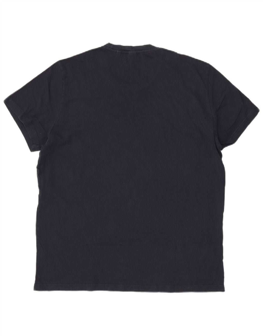 ASPESI T-shirt grafica da uomo Top XL in cotone blu navy