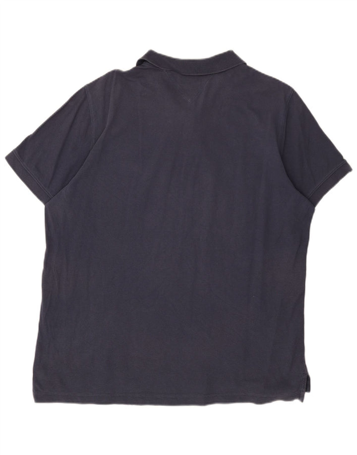 Polo da uomo Tommy Hilfiger 2XL Blu Navy