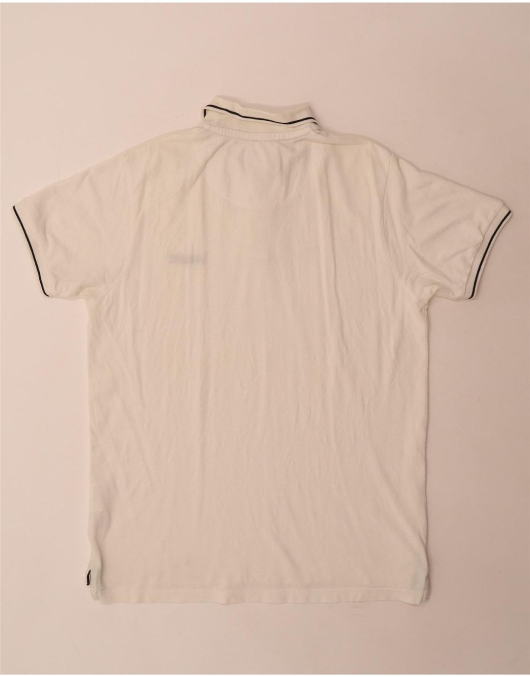 Polo da uomo Woolrich XL in cotone bianco