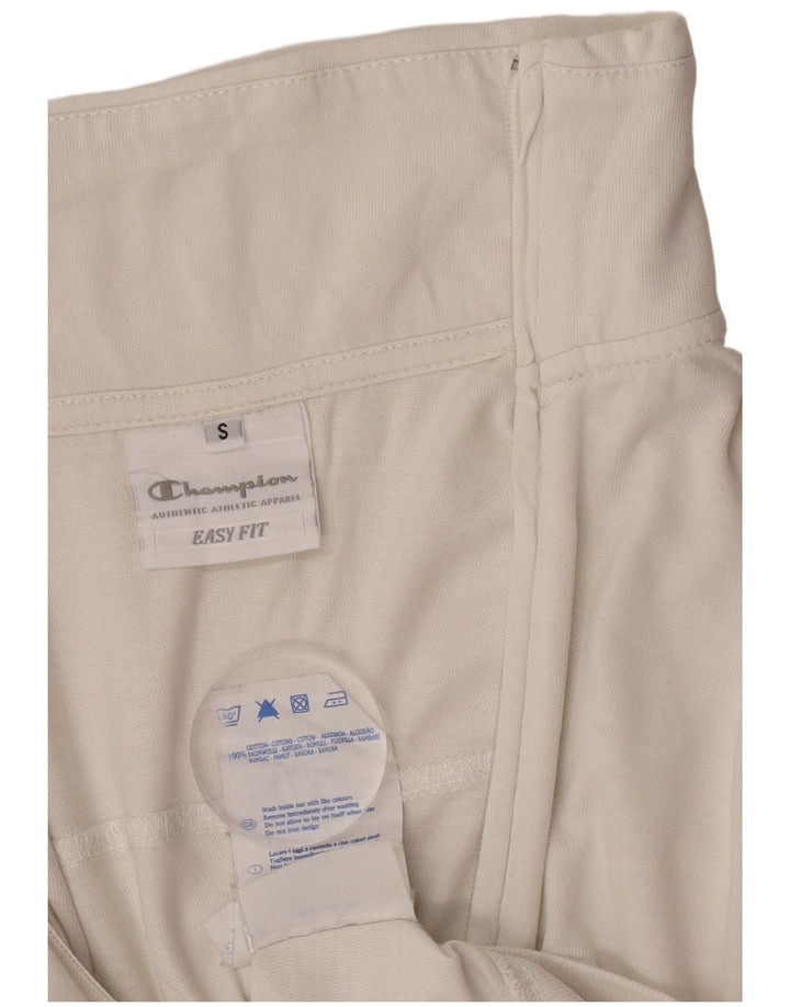 Giacca da ginnastica Champion da donna Easy Fit, taglia UK 10, piccola, in cotone bianco