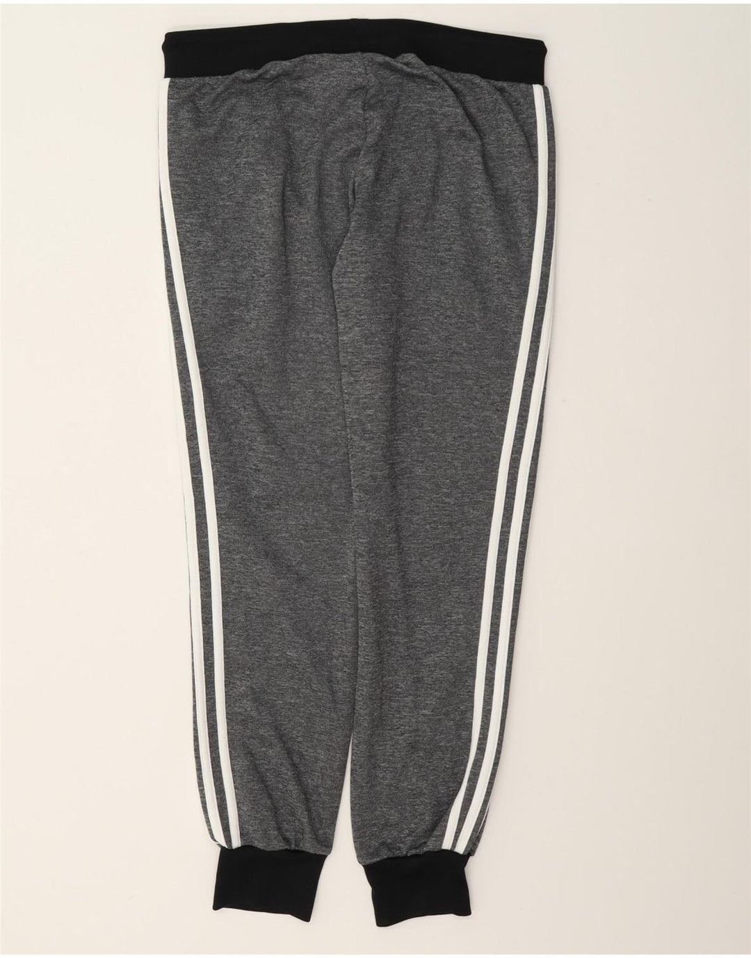 Pantaloni da tuta da donna Adidas Joggers UK 12 Poliestere grigio medio