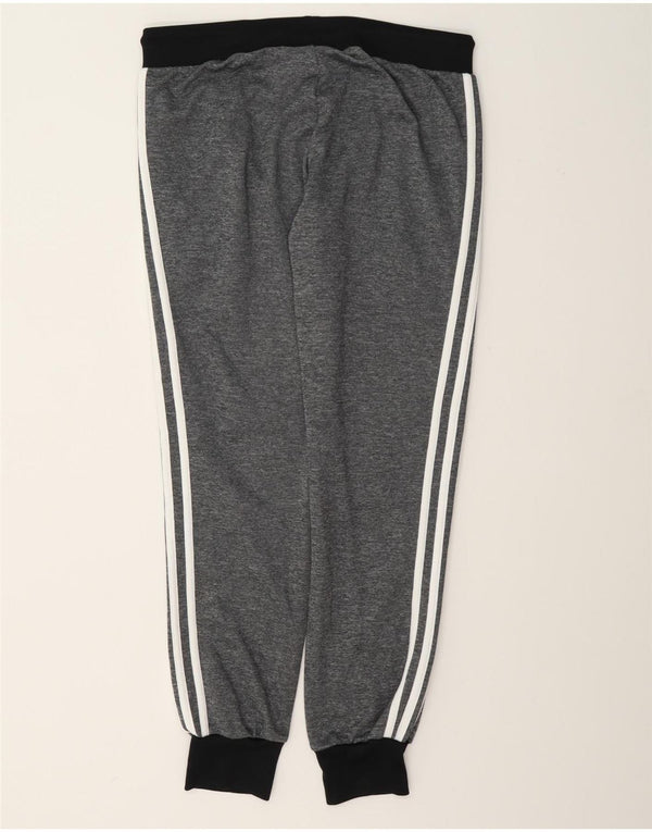 Pantaloni da tuta da donna Adidas Joggers UK 12 Poliestere grigio medio