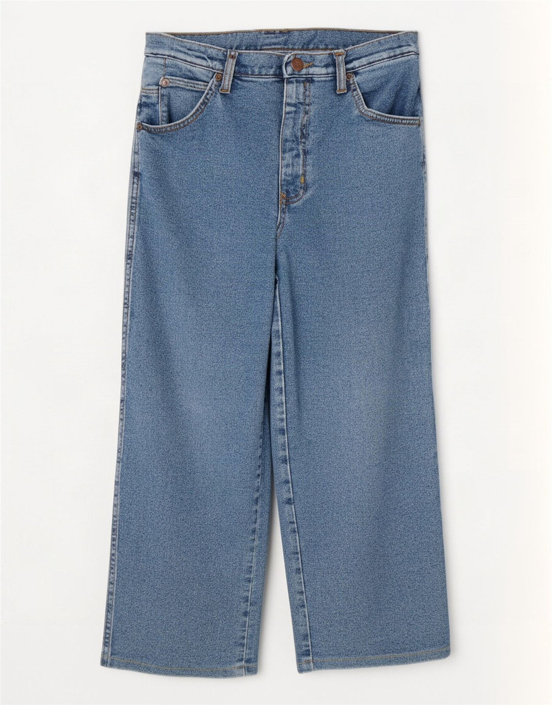 Jeans corti da donna Wrangler W30 L25 Blu