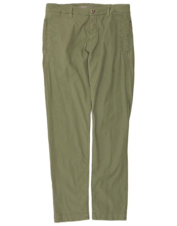 Pantaloni chino slim da uomo Murphy & Nye W34 L31 cotone verde