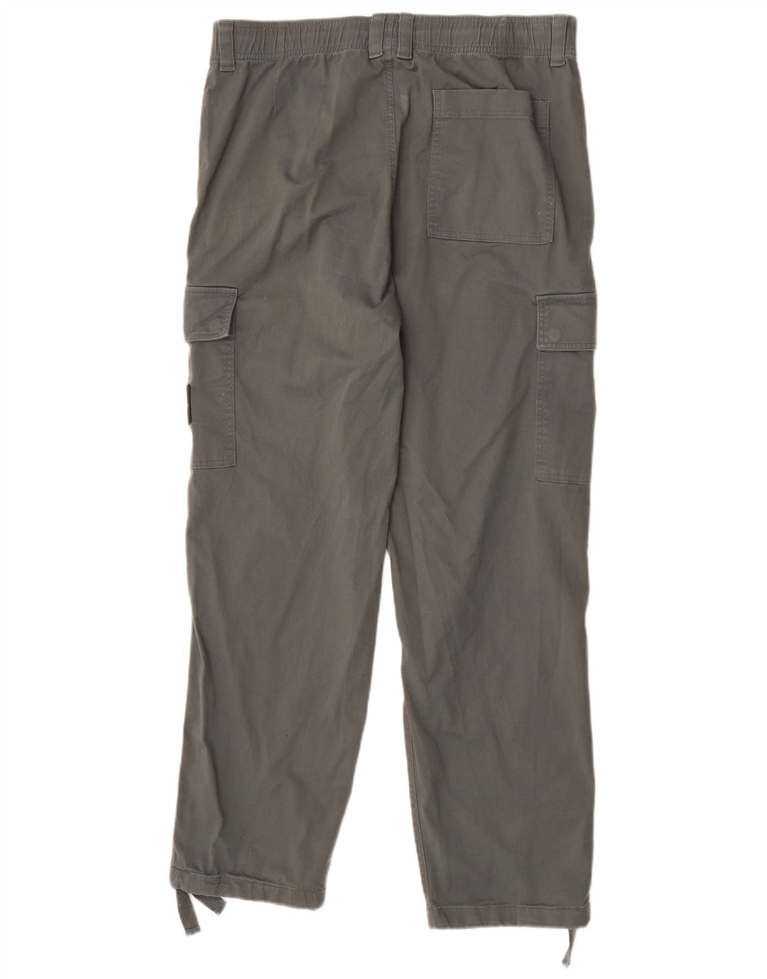 Pantaloni cargo pegged da uomo Calvin Klein W34 L32 in cotone grigio