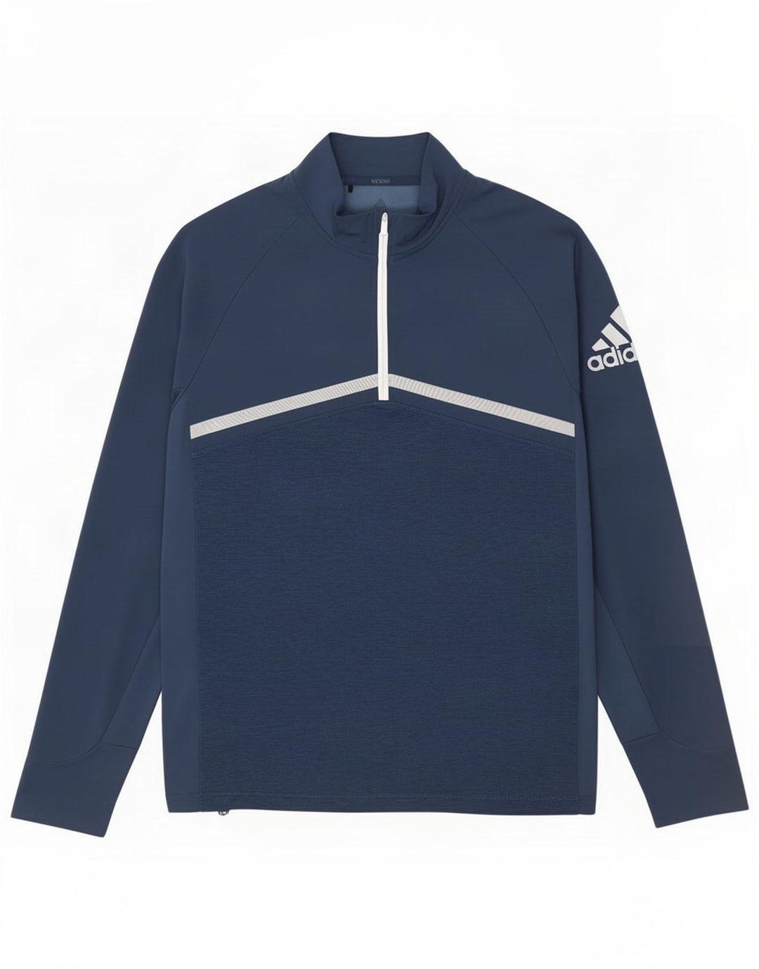 Adidas Uomo Graphic Pullover Tuta Top Medium Blu Navy Colourblock