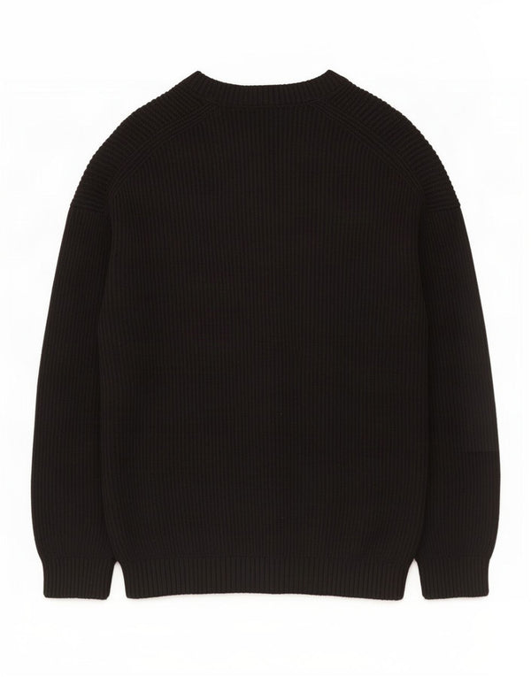 Calvin Klein Jeans Mens Cardigan Sweater XL Black Cotton