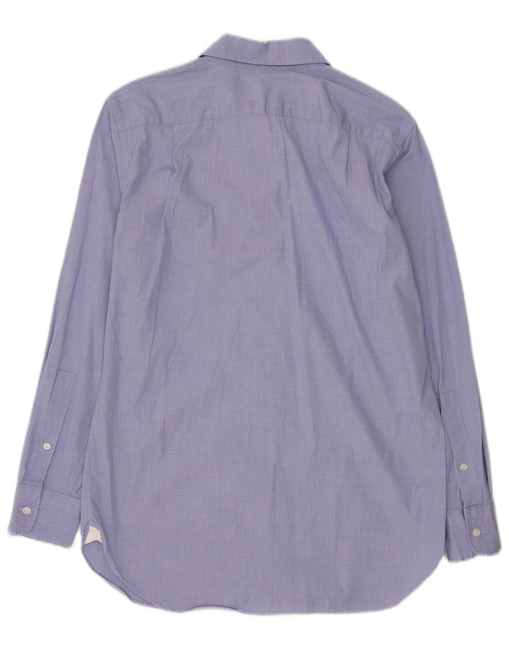 Camicia oversize lunga da donna J. Crew US 2 XS in cotone blu