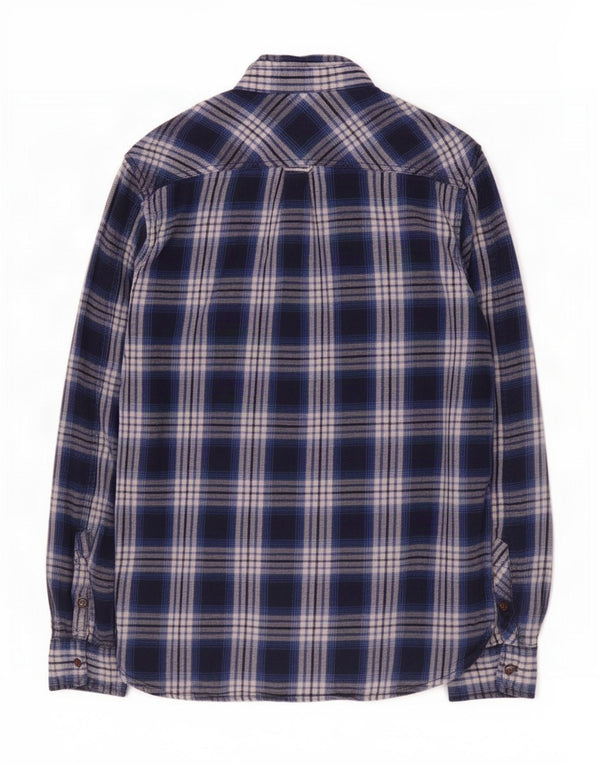 Camicia da uomo in flanella con vestibilità regolare a quadri Superdry