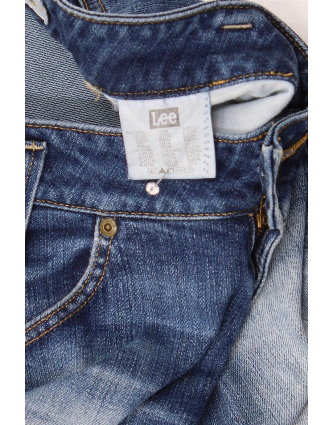 Jeans Lee Leola Bootcut da donna W30 L35 cotone blu