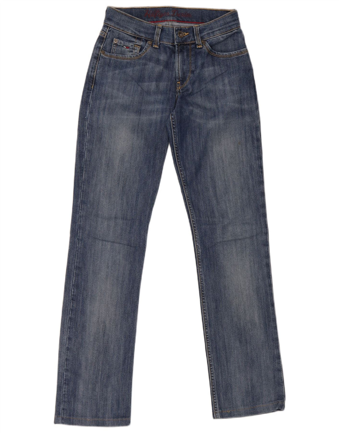 Jeans dritti da donna Tommy Hilfiger W26 L30 Blu