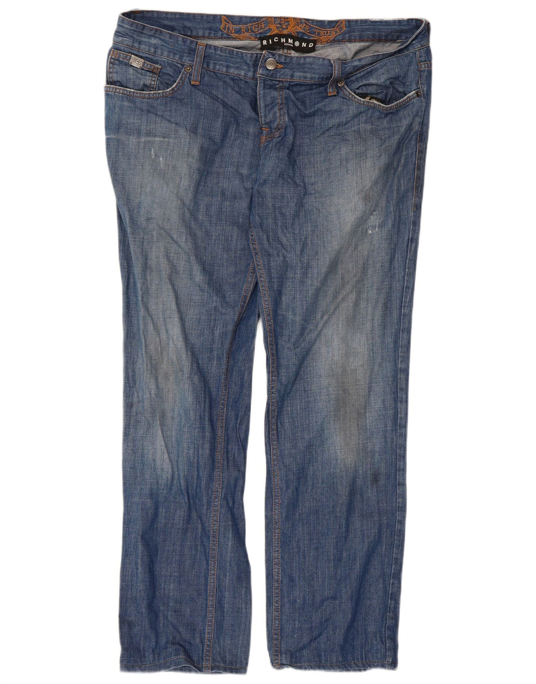 Jeans dritti da donna Richmond W40 L30 Blu
