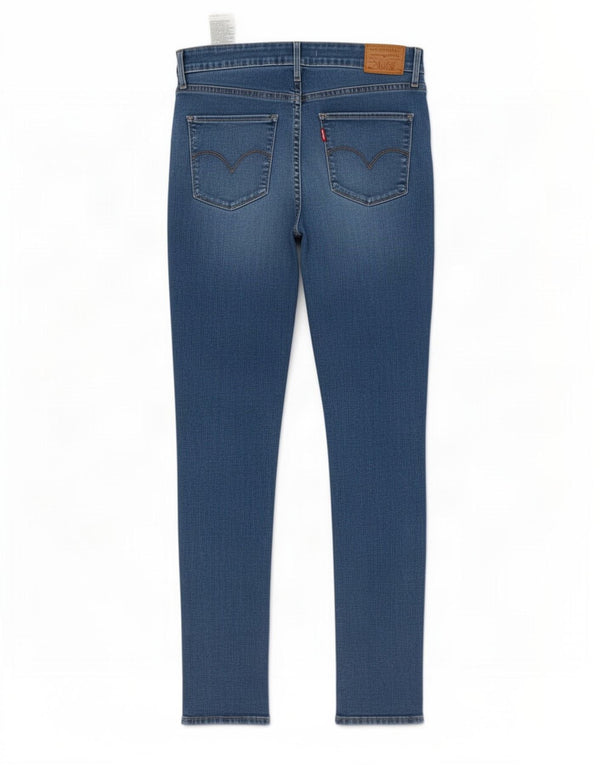 Jeans skinny a vita alta Levi's 721 da donna W29 L30 in cotone blu